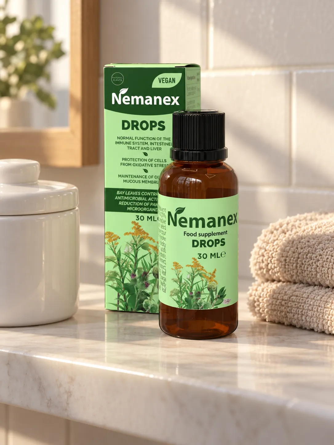 NEMANEX — le produit au quotidien