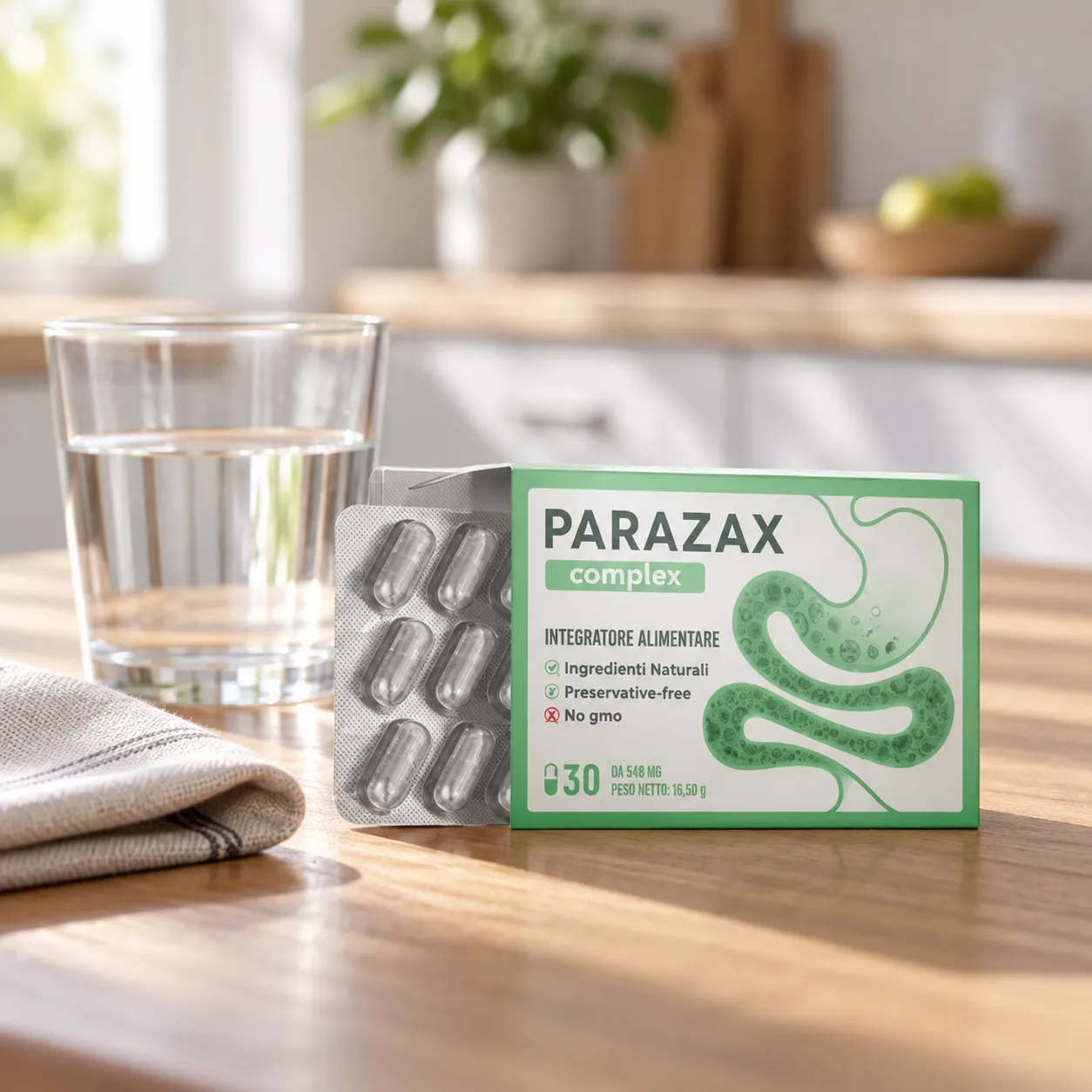 Parazax Complex — le produit au quotidien