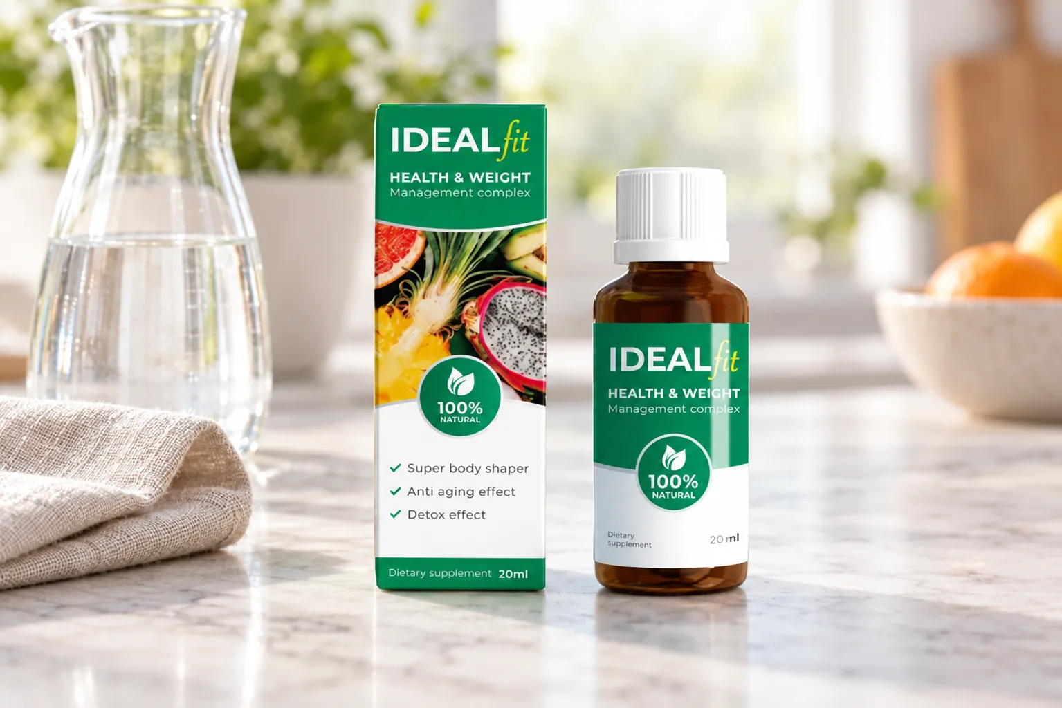 IdealFit — le produit au quotidien