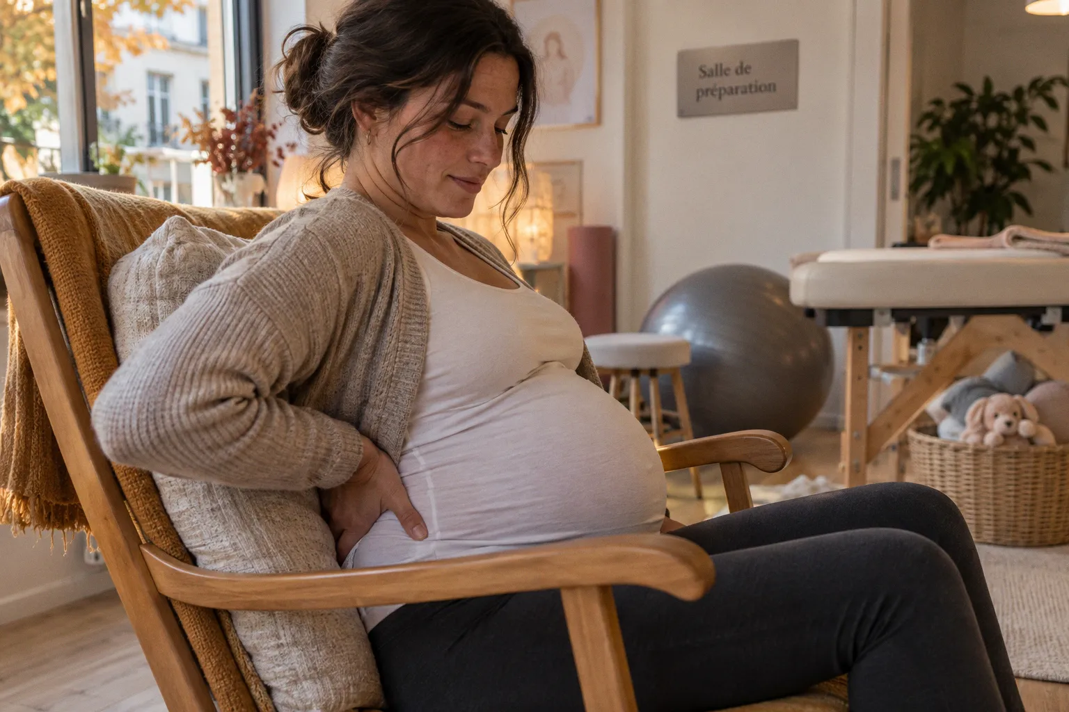Sciatique pendant la grossesse : soulagement par l'ostéopathie